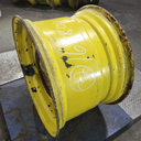 21"W x 32"D, John Deere Yellow 10-Hole Formed Plate , -7.38" Offset