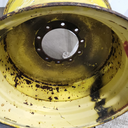 21"W x 32"D, John Deere Yellow 10-Hole Formed Plate , -7.38" Offset