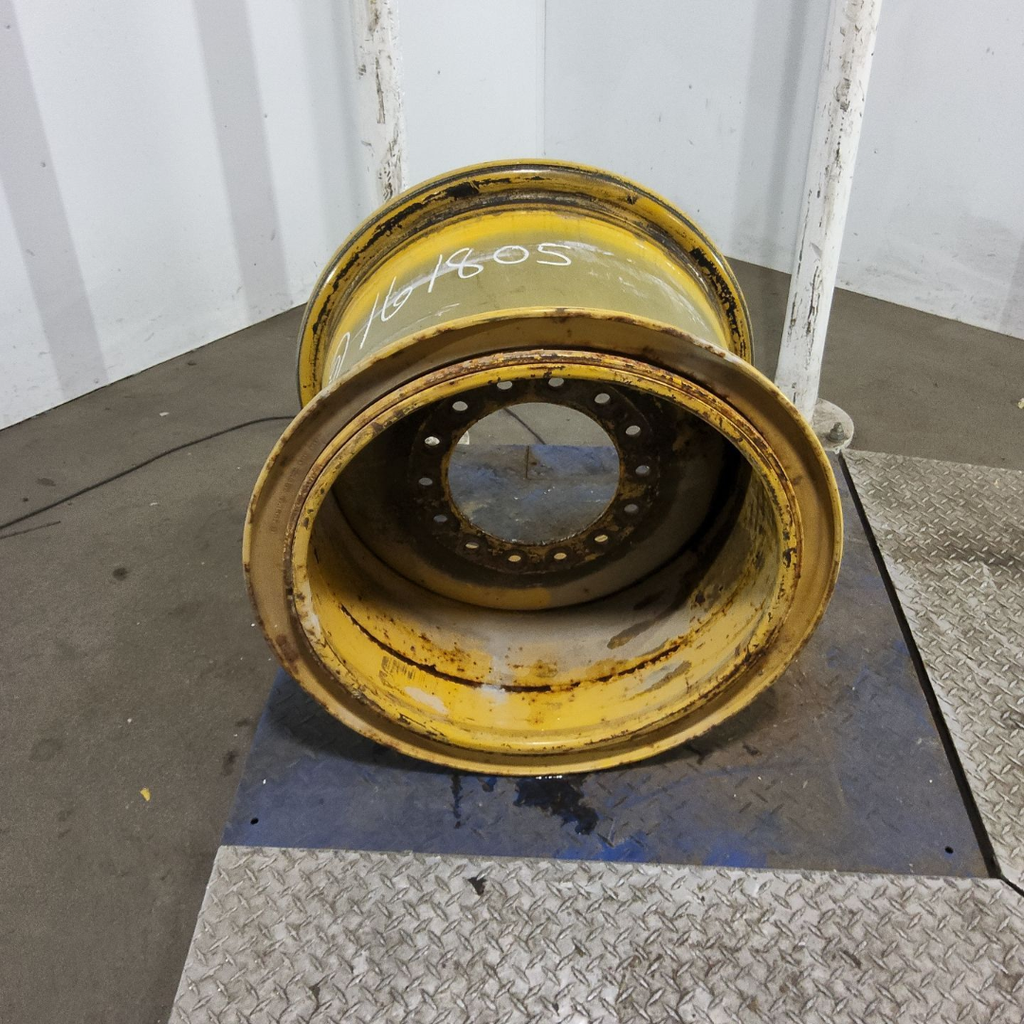 17"W x 25"D, Cat Yellow 14-Hole 3 Piece Formed Plate , 0.25" Offset