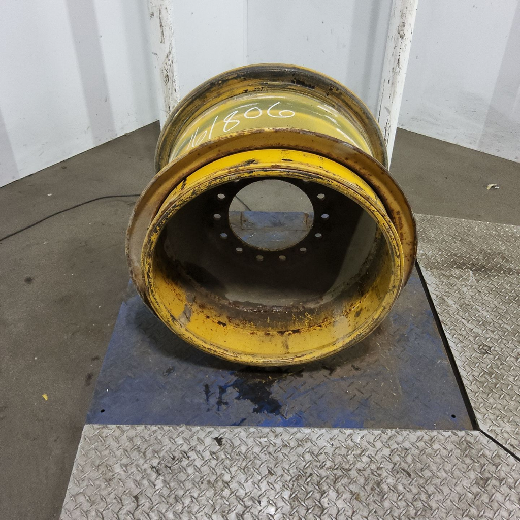 17"W x 25"D, Cat Yellow 14-Hole 3 Piece Formed Plate , -1.75" Offset