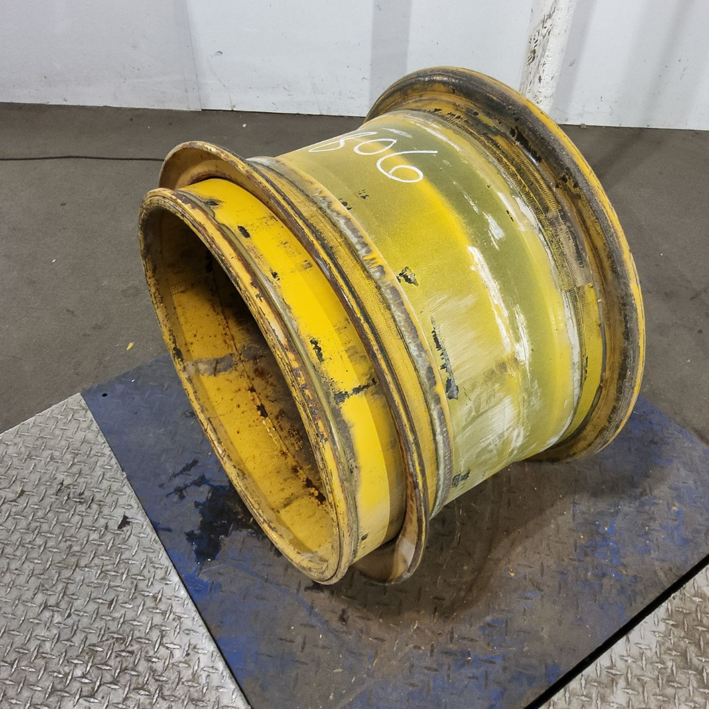 17"W x 25"D, Cat Yellow 14-Hole 3 Piece Formed Plate , -1.75" Offset