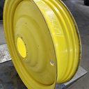 12"W x 50"D, John Deere Yellow 10-Hole Formed Plate , -6.5" Offset