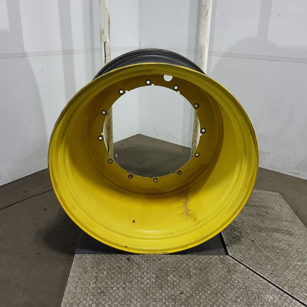 38"W x 46"D, John Deere Yellow 12-Hole Stub Disc , -6.25" Offset