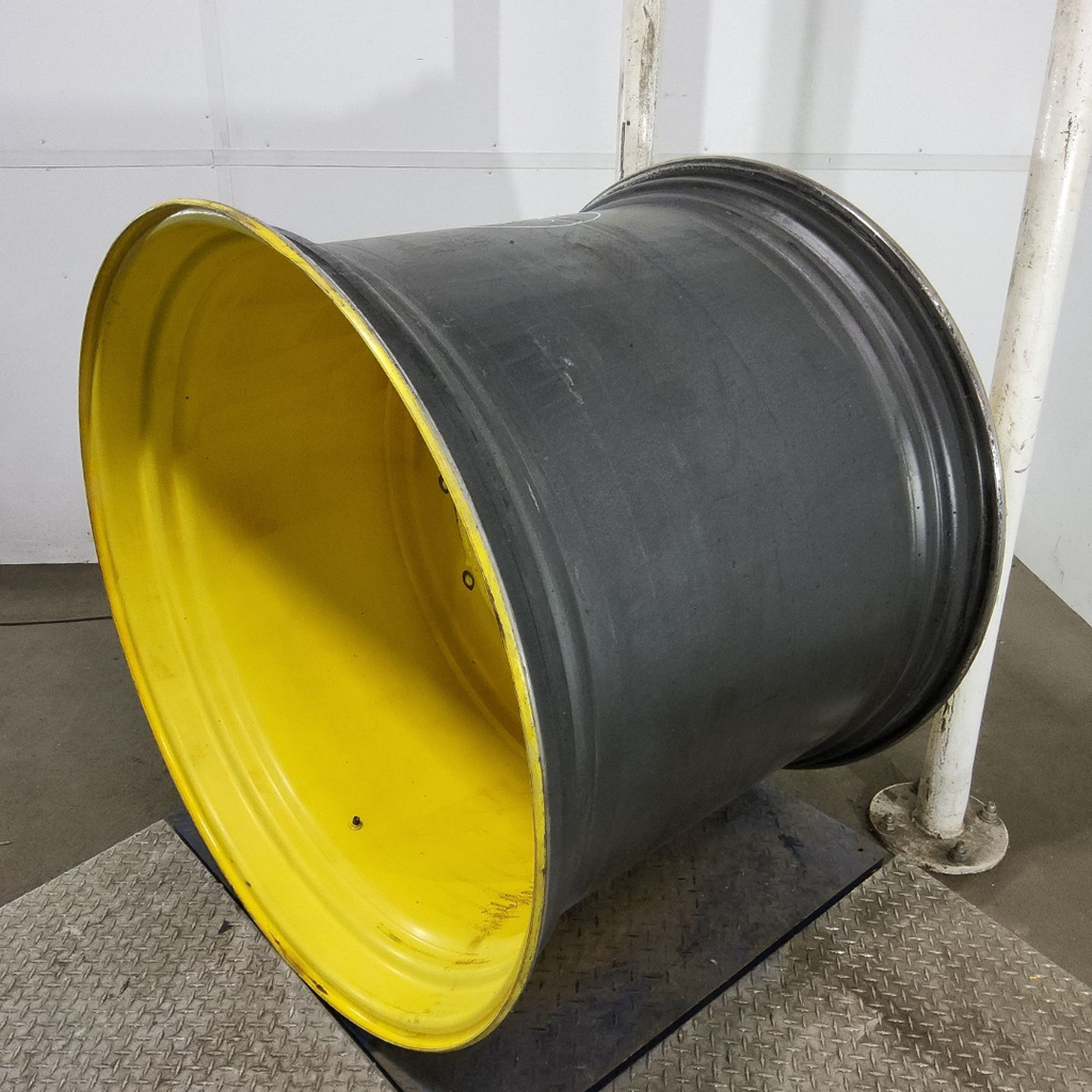 38"W x 46"D, John Deere Yellow 12-Hole Stub Disc , -6.25" Offset