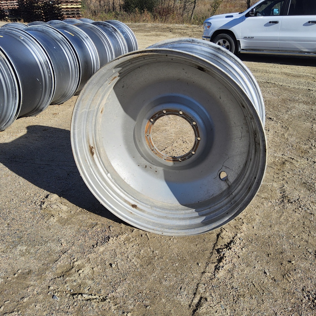 25"W x 46"D, Case IH Silver Mist 10-Hole Bubble Disc , -1.81" Offset