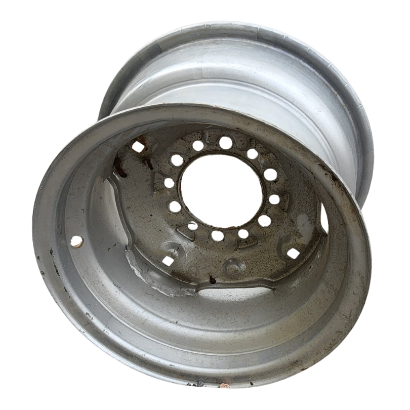 10"W x 15"D, Case IH Silver Mist 6-Hole Flat Plate