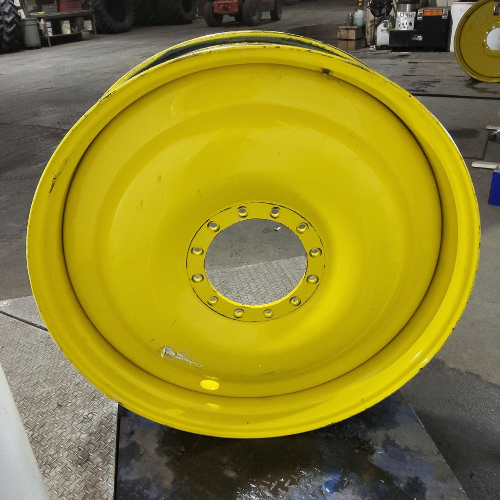 10"W x 46"D, John Deere Yellow 12-Hole Bubble Disc , 1.62" Offset