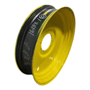 10"W x 42"D, John Deere Yellow 10-Hole Formed Plate Sprayer , 2.88" Offset