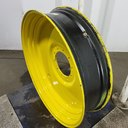 10"W x 42"D, John Deere Yellow 10-Hole Formed Plate Sprayer , 2.88" Offset