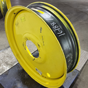 10"W x 42"D, John Deere Yellow 10-Hole Formed Plate Sprayer , 2.88" Offset