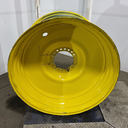 28"W x 46"D, John Deere Yellow 20-Hole Formed Plate , 0.62" Offset