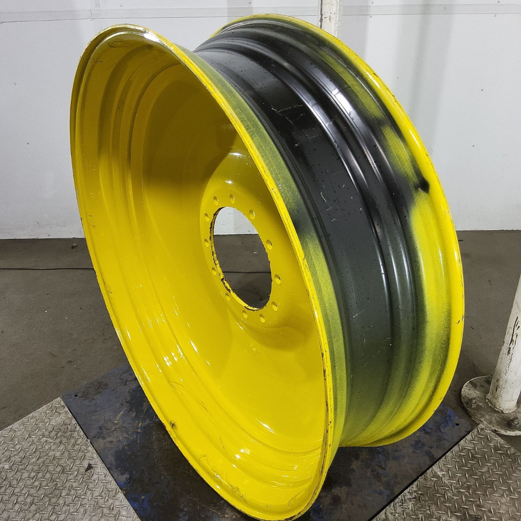 13"W x 46"D, John Deere Yellow 12-Hole Bubble Disc , 1.75" Offset