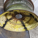 14"W x 26"D, John Deere Yellow 8-Hole Formed Plate , 0.62" Offset