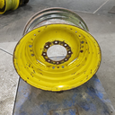 15"W x 30"D, John Deere Yellow 12-Hole Waffle Wheel (Groups of 3 bolts) , 7.88" Offset
