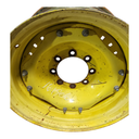 15"W x 30"D, John Deere Yellow 12-Hole Waffle Wheel (Groups of 3 bolts)