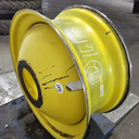 18"W x 42"D, John Deere Yellow 10-Hole Dolly Dual , -13.38" Offset