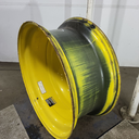 18"W x 42"D, John Deere Yellow 10-Hole Dolly Dual , -13.38" Offset