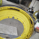 10"W x 50"D, John Deere Yellow 12-Hole Stub Disc , -3.12" Offset