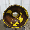 13"W x 46"D, John Deere Yellow 10-Hole Spun Disc Sprayer , -12.25" Offset