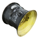 14"W x 16.1"D, John Deere Yellow 8-Hole Implement , 1.5" Offset