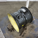 14"W x 16.1"D, John Deere Yellow 8-Hole Implement , 1.5" Offset