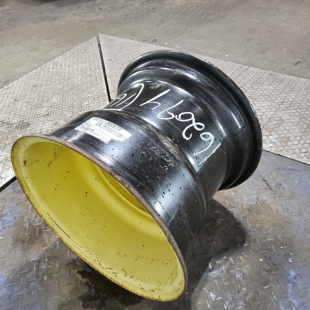 14"W x 16.1"D, John Deere Yellow 8-Hole Implement , 1.5" Offset