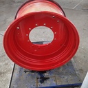 23"W x 34"D, Fendt/Agco Red 12-Hole Flat Plate , -3" Offset