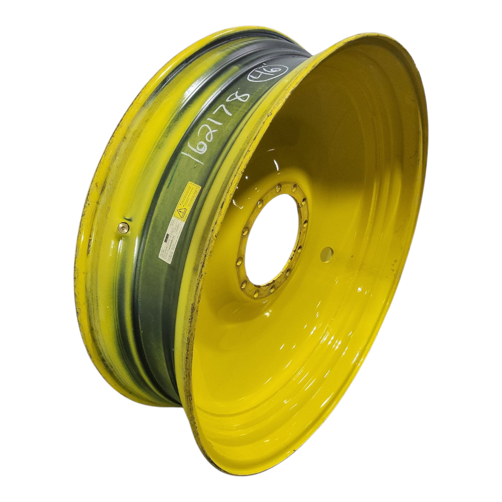 13"W x 46"D, John Deere Yellow 12-Hole Bubble Disc , 1.75" Offset