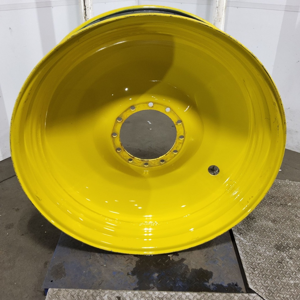 13"W x 46"D, John Deere Yellow 12-Hole Bubble Disc , 1.75" Offset
