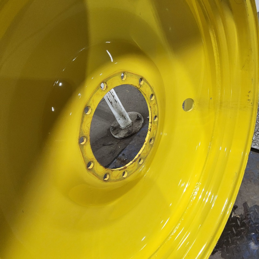 13"W x 46"D, John Deere Yellow 12-Hole Bubble Disc , 1.75" Offset