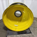18"W x 42"D, John Deere Yellow 20-Hole Dolly Dual , -15" Offset