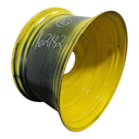 25"W x 46"D, John Deere Yellow 12-Hole Formed Plate , -5.62" Offset