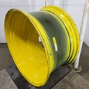 25"W x 46"D, John Deere Yellow 12-Hole Formed Plate , -5.62" Offset