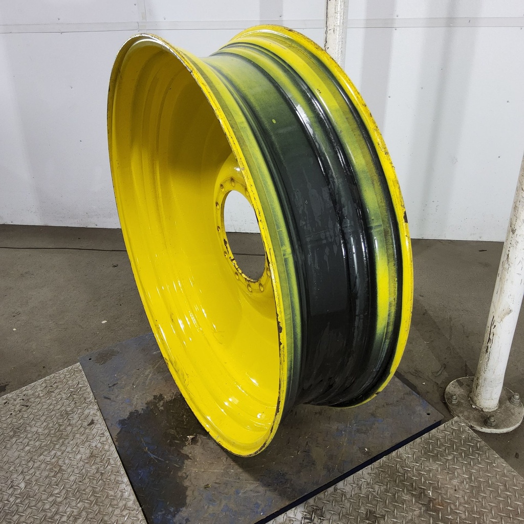 13"W x 46"D, John Deere Yellow 12-Hole Bubble Disc , 1.75" Offset