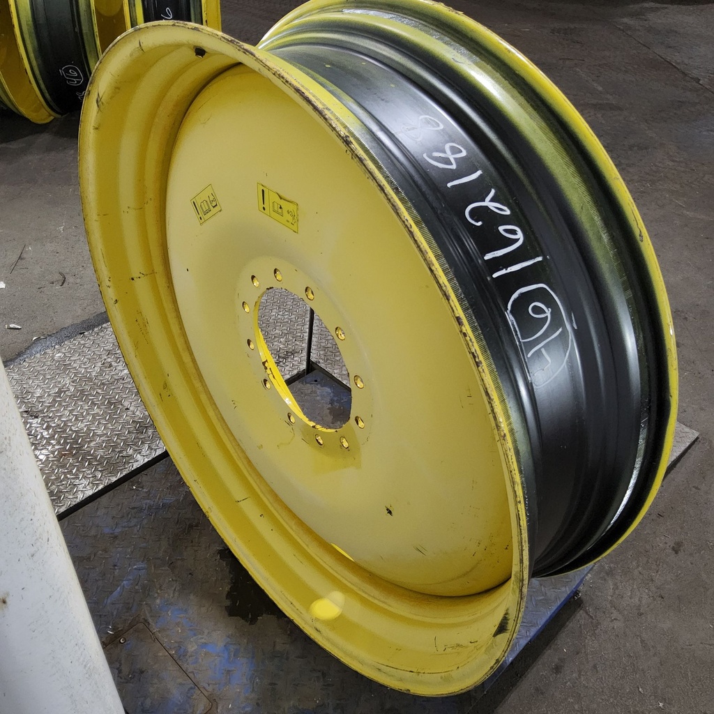 13"W x 46"D, John Deere Yellow 12-Hole Bubble Disc , 1.75" Offset