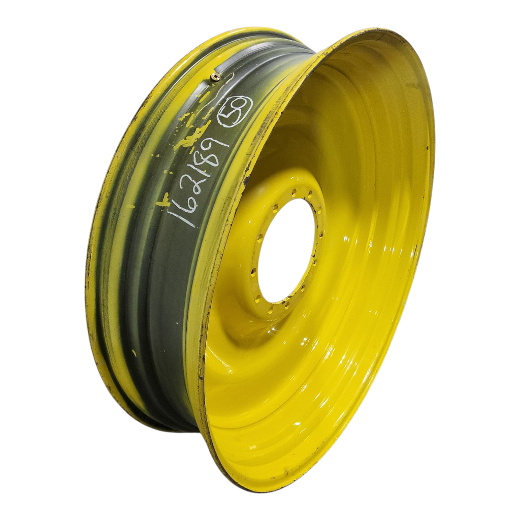 13"W x 50"D, John Deere Yellow 12-Hole Bubble Disc , 1.25" Offset