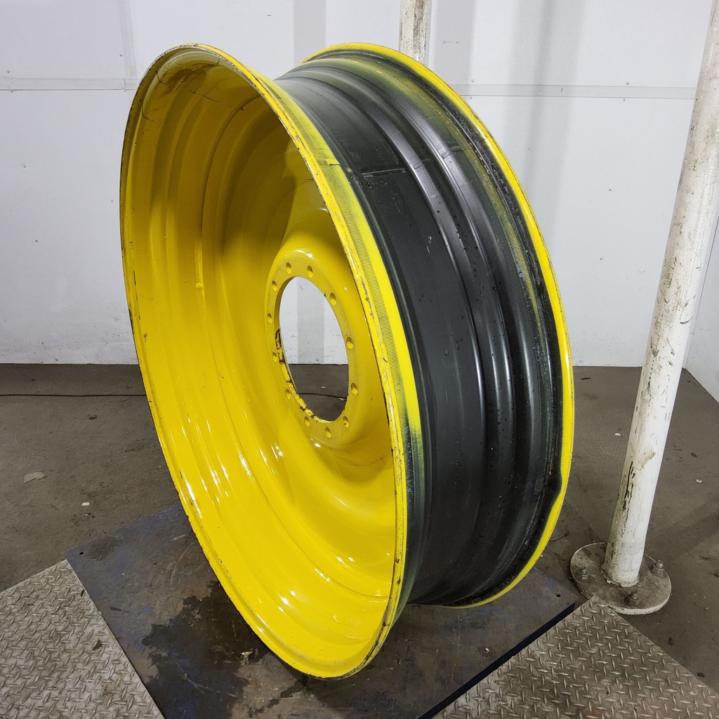 13"W x 50"D, John Deere Yellow 12-Hole Bubble Disc , 1.25" Offset