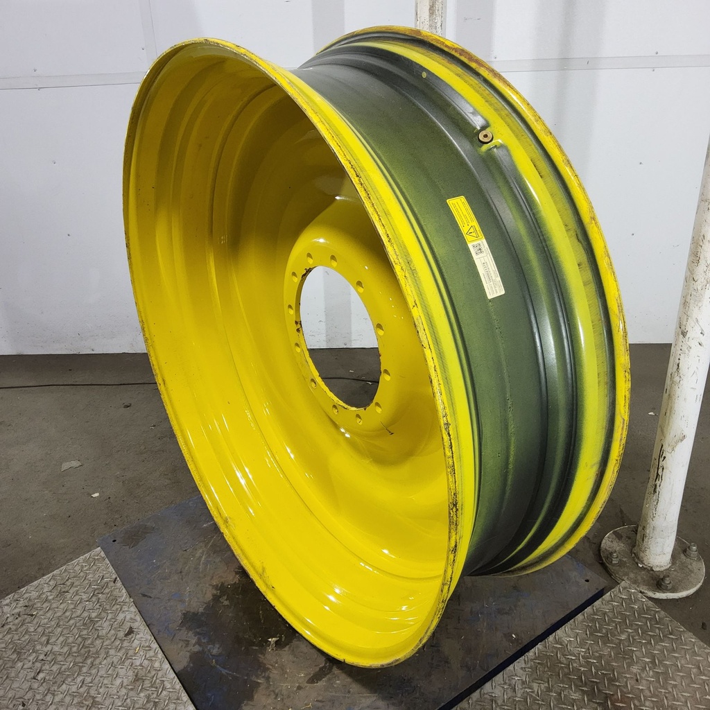 15"W x 50"D, John Deere Yellow 12-Hole Bubble Disc , 0.99" Offset