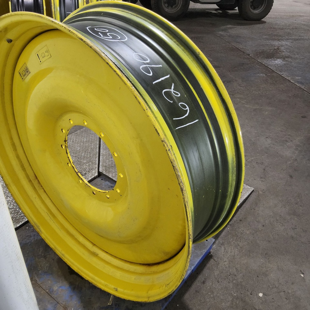 15"W x 50"D, John Deere Yellow 12-Hole Bubble Disc , 0.99" Offset