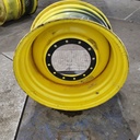 20"W x 34"D, John Deere Yellow 12-Hole Formed Plate , 2.25" Offset