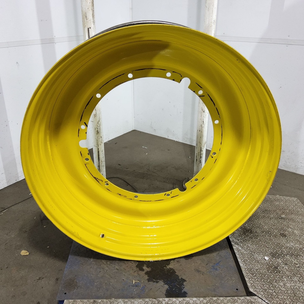 15"W x 50"D, John Deere Yellow 12-Hole Stub Disc , -3.12" Offset