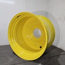 23"W x 38"D, John Deere Yellow 10-Hole Spun Disc , -12.31" Offset