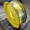 12"W x 38"D, John Deere Yellow 10-Hole Formed Plate , 2.88" Offset