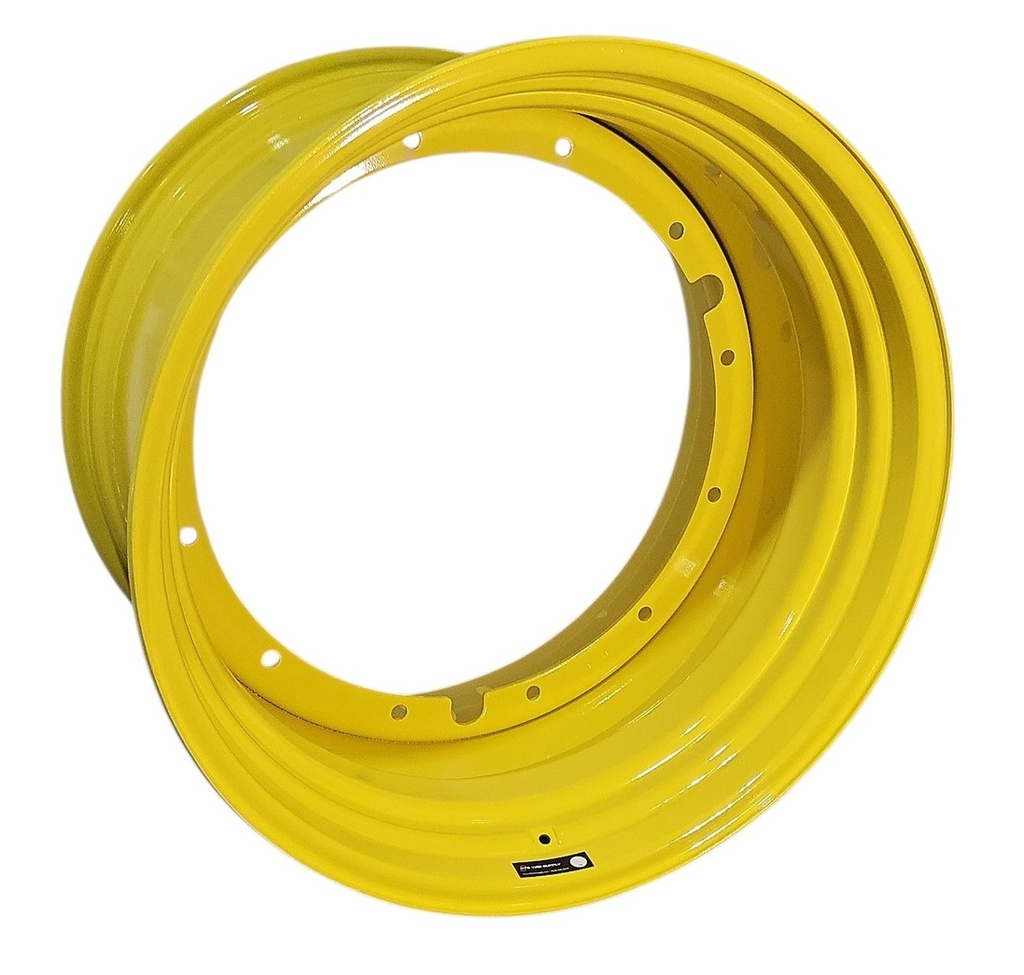 23"W x 38"D, John Deere Yellow 12-Hole Stub Disc , -3.38" Offset