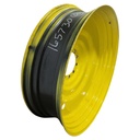 15"W x 50"D, John Deere Yellow 10-Hole Formed Plate , -6.62" Offset