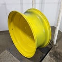 18"W x 42"D, John Deere Yellow 20-Hole Dolly Dual , -15.12" Offset