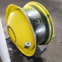 18"W x 42"D, John Deere Yellow 20-Hole Dolly Dual , -15.12" Offset