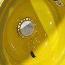 18"W x 42"D, John Deere Yellow 20-Hole Dolly Dual , -15.12" Offset