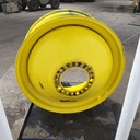18"W x 42"D, John Deere Yellow 20-Hole Dolly Dual , -15.12" Offset