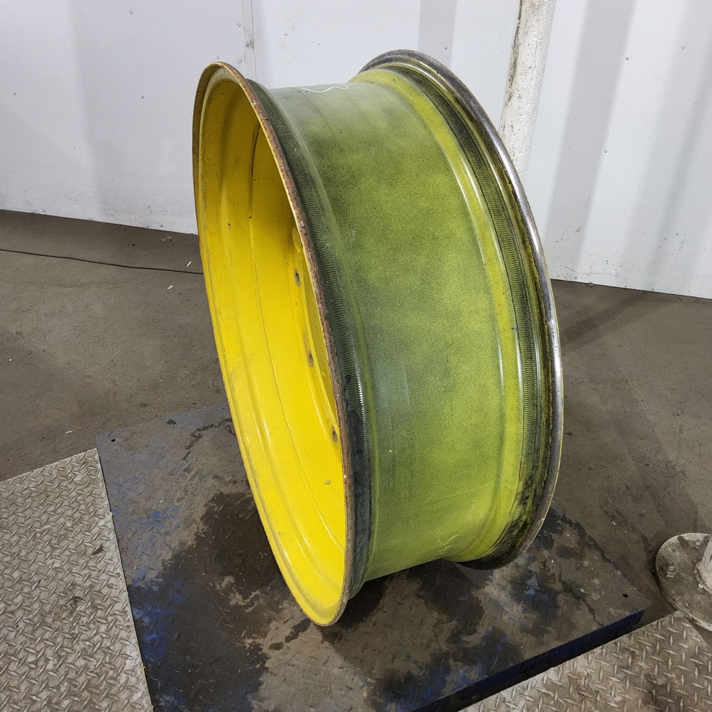 12"W x 38"D, John Deere Yellow 12-Hole Stub Disc , 1.88" Offset